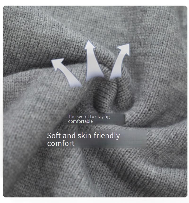 Herren-Rollkragenpullover – Herbst-Winter-Mode, Strickwaren für Herren (165–190) | Schmale Passform, warm und stilvoll_voghion.com