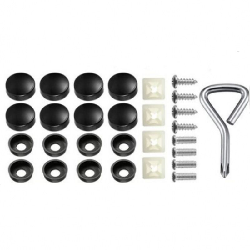 American Standard Automobile Holder Fixing Universal Buckle License Plate Frame Screw_voghion.com