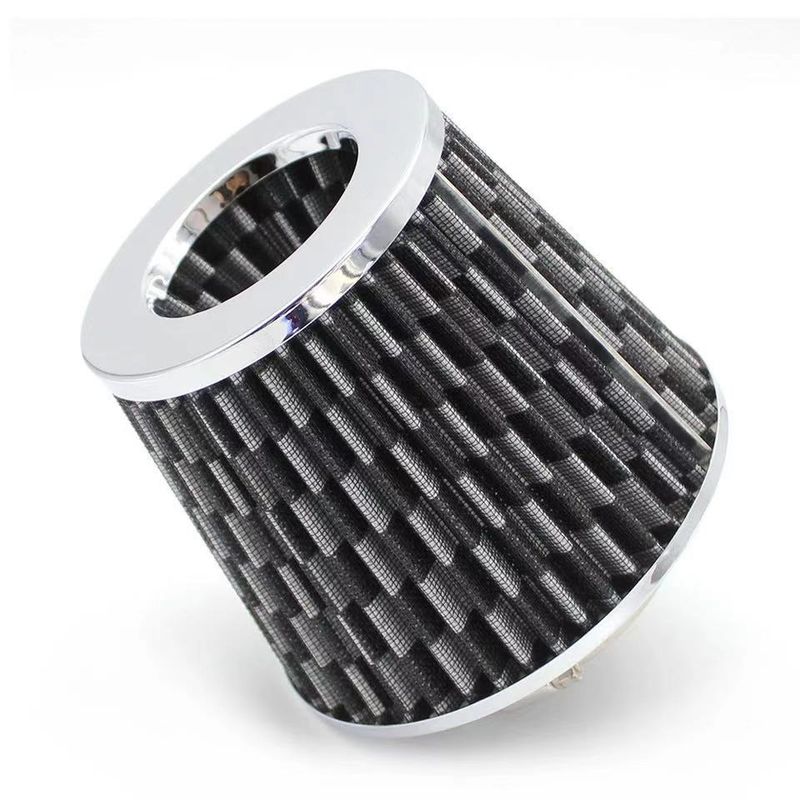 Car Modification 76mm High-flow Air Filter, Modified Mushroom Head Filter, Winter Mushroom Head Exhaust Gas Filter_voghion.com