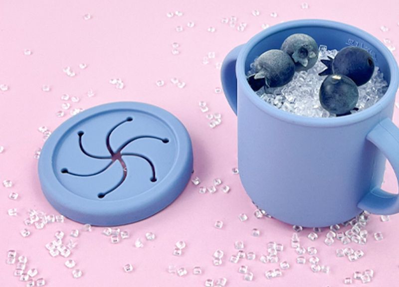 Conjunto de alimentação de bebê de silicone sem BPA, tigela de sucção, prato de jantar, canudo, copo, colher, garfos para crianças, utensílios de mesa para bebês, pratos infantis_voghion.com