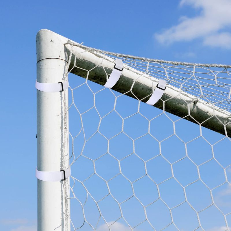 10 Stück Fußballtornetz-Befestigungsbänder mit Klettverschluss_voghion.com