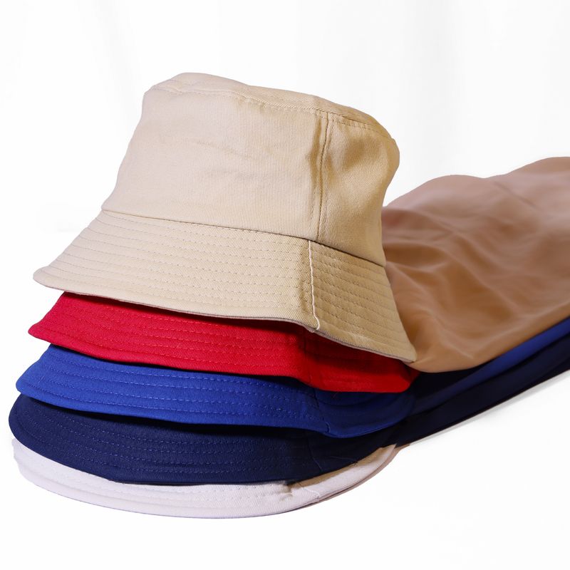 Elegant Monochrome Chiffon Scarf & Hat Set – Summer Sunshade Headwear (Solid Color Fisherman Hat & Hijab Combination, Lightweight & Stylish_voghion.com