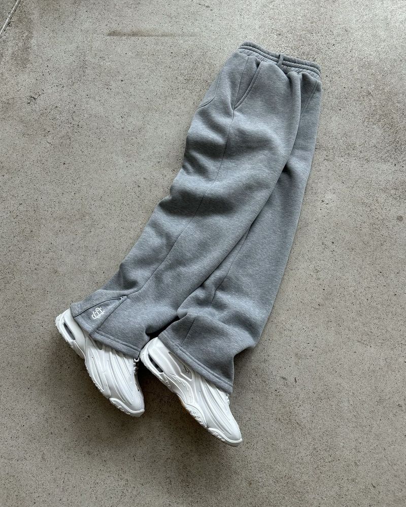 Pantalon de survêtement pour homme, cordon élastique, fermeture éclair, couleur unie, décontracté, style hip-hop, rap, streetwear, années 2000_voghion.com