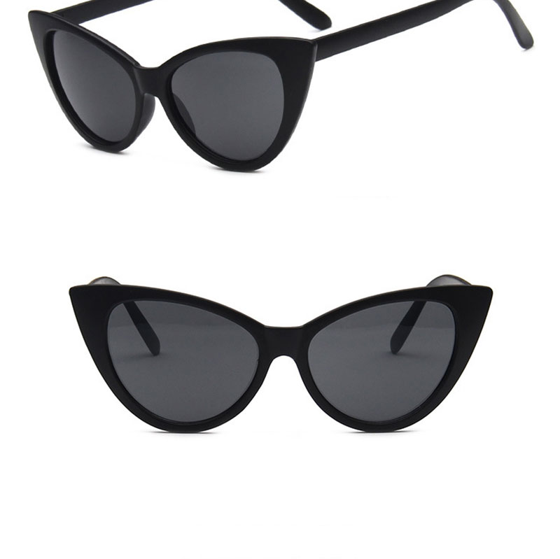 HKNA 2022 Vintage Cateye Occhiali da sole Donna Due dimensioni Occhiali da donna Occhiali di marca Donna Cat Eye Oculos De Sol Gafas uv400_voghion.com