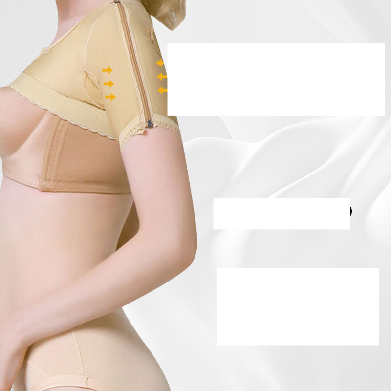 Women's clothing postoperative pressure recovery clothes, strong pressure elastic sleeves, upper arm, side breasts, body shaping clothes_voghion.com