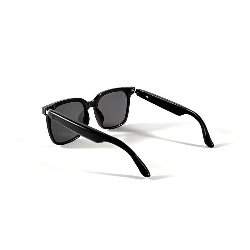 Smart Bluetooth Glasses With Polarized UV Protection – Hands-Free Call, Music Streaming, Lightweight TR90 Frame (Matte Black)_voghion.com