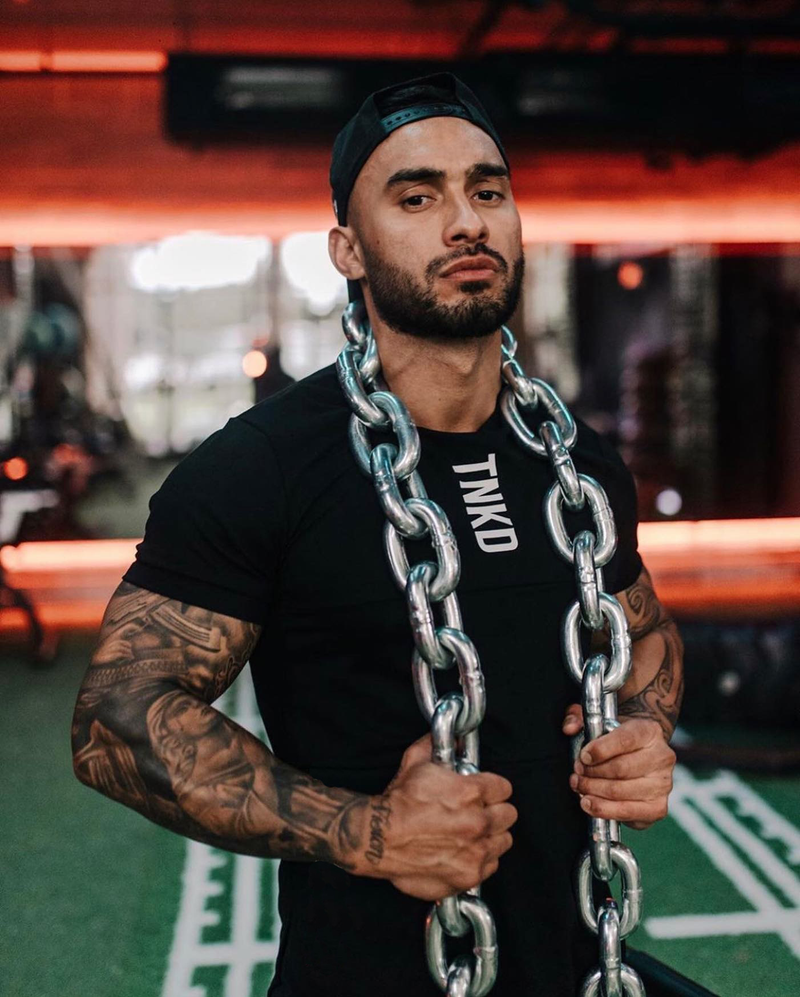 2023 Spring/Summer New Men's Sports, Leisure, Running, Gym, Exercise Base Cotton Short Sleeve T-shirt_voghion.com