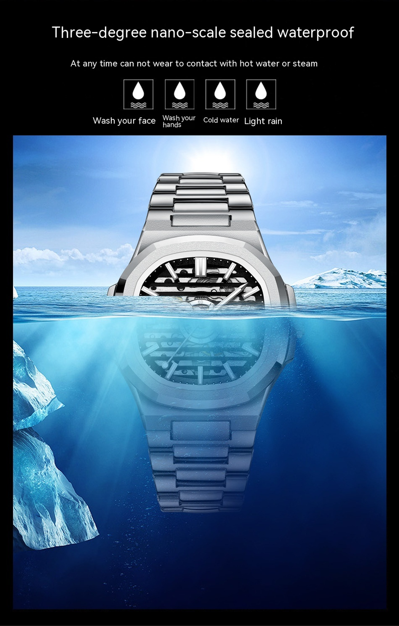 New Watch CHENXI Fashionable New Fully Automatic Mechanical Watch High-end Brand Watch Men's Waterproof Luminous Mechanical Watch_voghion.com