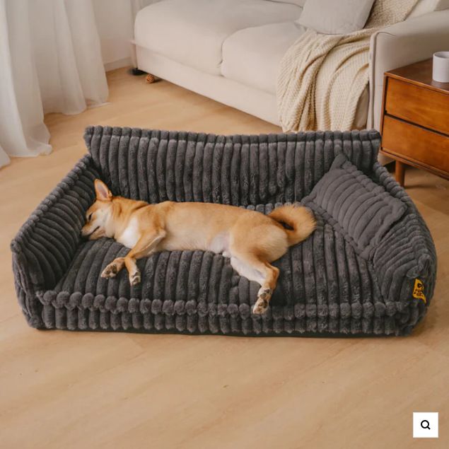 Nouveau lit en peluche chaud toutes saisons pour chien et chat (2025)_voghion.com