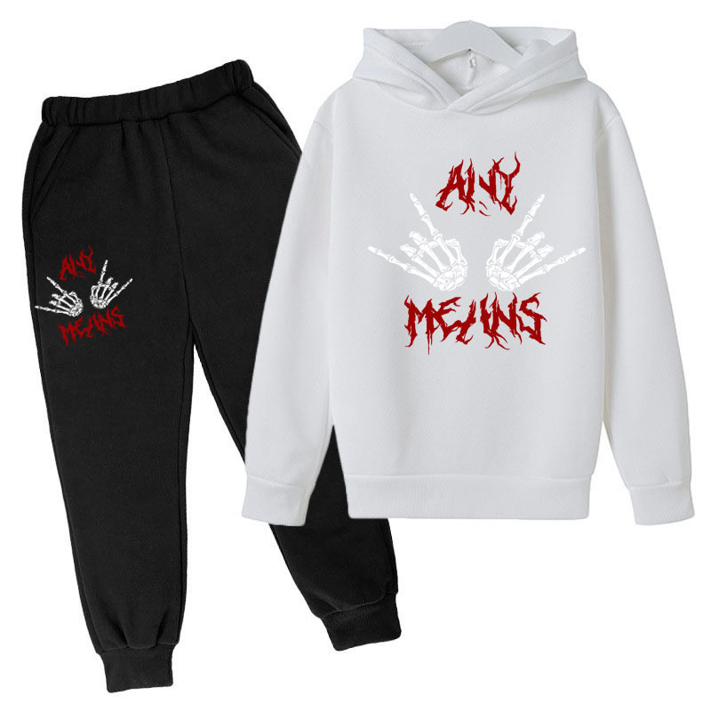 2023 Y2K Amerikaanse bedrukte hoodie-coole set grote, middelgrote en grote kindersweater_voghion.com
