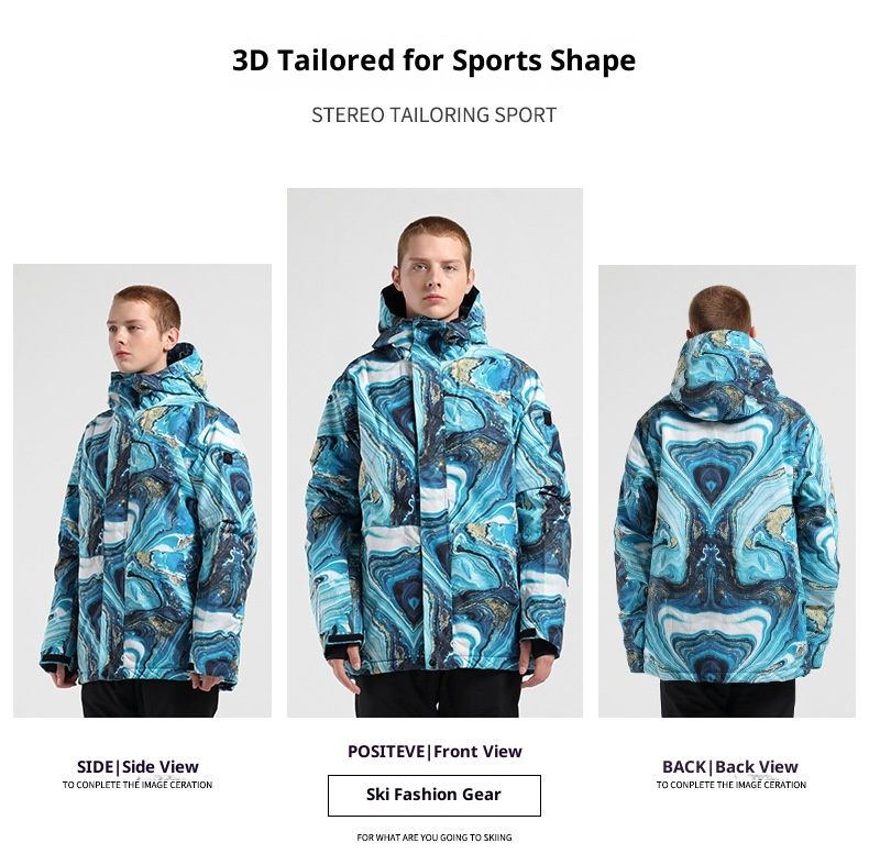 001 001 Restbestand Skijacke Herren Top Outdoor Ausrüstung Wasserdicht Snowboard Erwachsene Warmer Mantel Winddichter Schneeanzug_voghion.com