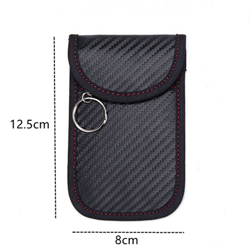 Mobile Phone Signal Car Key Anti-Magnetic Anti-Theft RFID Blocking Storage Bag_voghion.com
