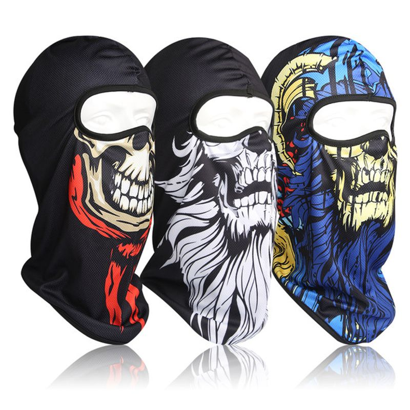 Skull Herr Balaclava Ski Mask Cycg Caps Snowboard Ansiktsskydd Motorcykel Cykel Hjälm Huva Bandana Scarf Andas_voghion.com