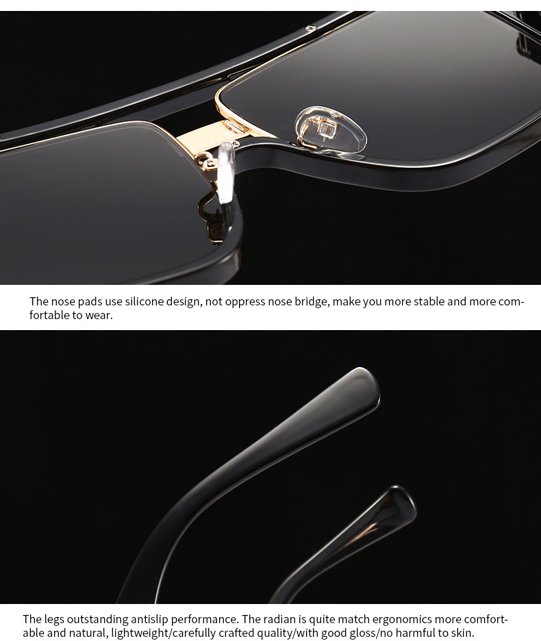 Saulesbrilles Pretspīduma pret UV polarizatoru Pāris saulesbrilles_voghion.com