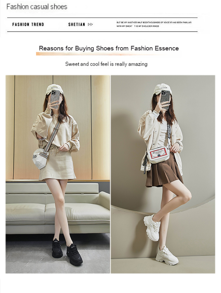 Damenschuhe und Leder Super Hot Color Block Daddy Schuhe_voghion.com