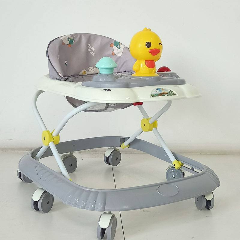 Bebek Çok İşlevli Devrilme Önleyici Araba Oturabilir ve İtebilir Araba Sürmeyi Öğrenme Başlangıç Araba Katlama_voghion.com