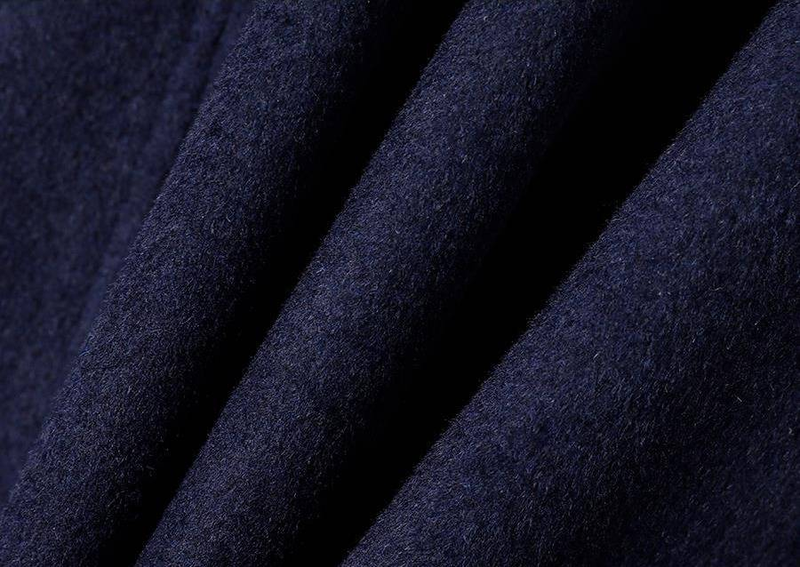 "Professional Wool Blend Coat For Women – Mid-Length Business Formal Jacket For Bank & Retail Staff"_voghion.com