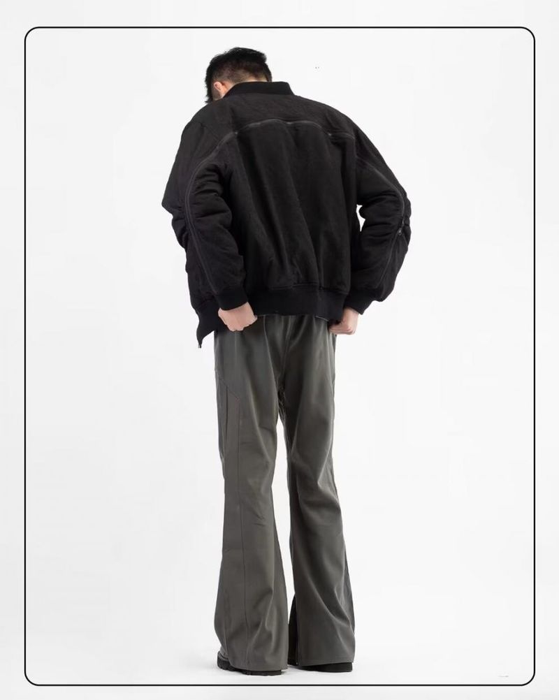 Graue Daten hinzugefügt, gute amerikanische Funktion, wind- und wasserdichtes seitliches Reißverschlusswerkzeug, Ladehose, Freizeithose._voghion.com