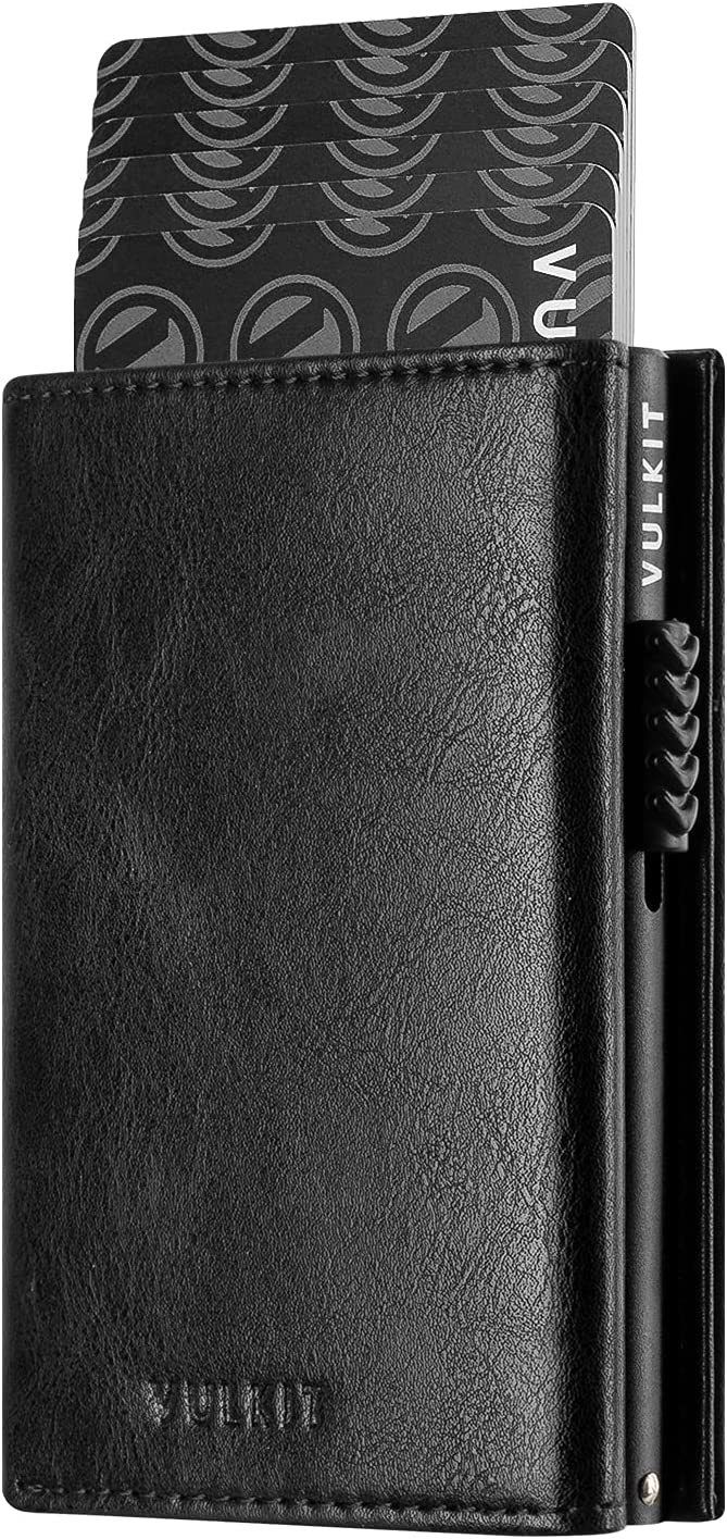 Bolsa de cartão de metal, escova anti-roubo RFID masculina, bolsa de cartão de liga de alumínio de metal, carteira_voghion.com
