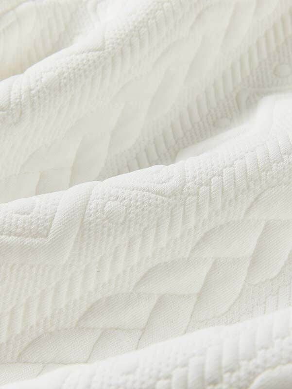 Herrenbekleidung Modetrend Freizeit Sport Strickmuster Kurzarm Zweiteiliger Anzug_voghion.com