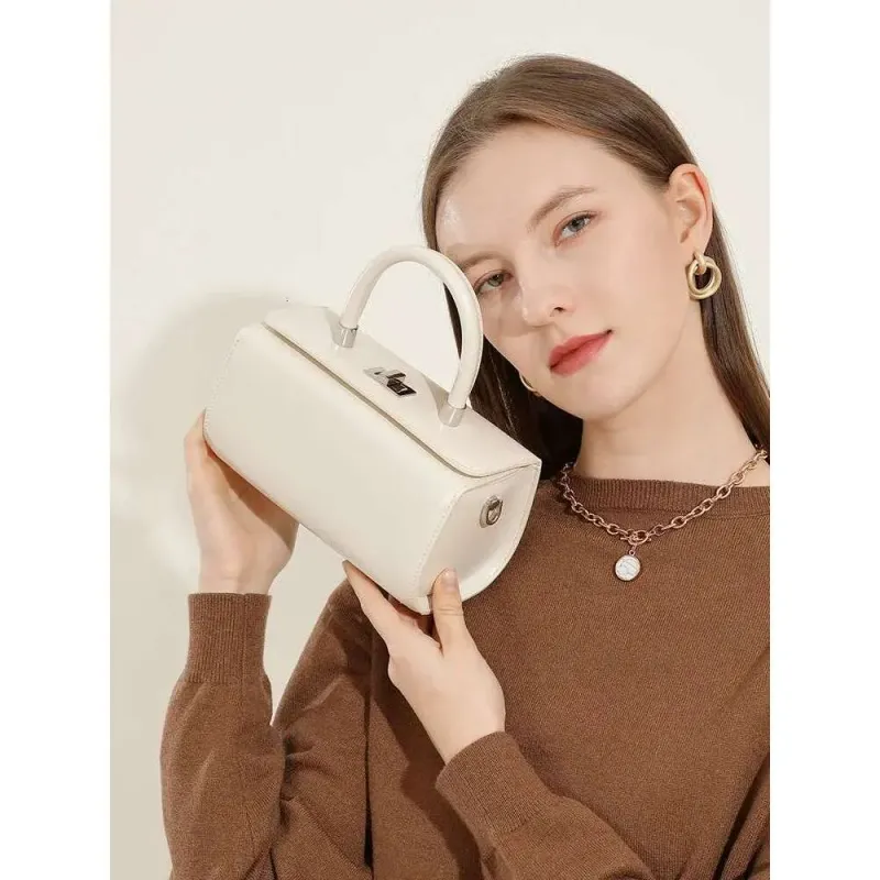 bag 2025 Genuine Leather Woman Shoulder Handbags Ladies Crossbody Bags Designer Minimalism Mini Bag White_voghion.com