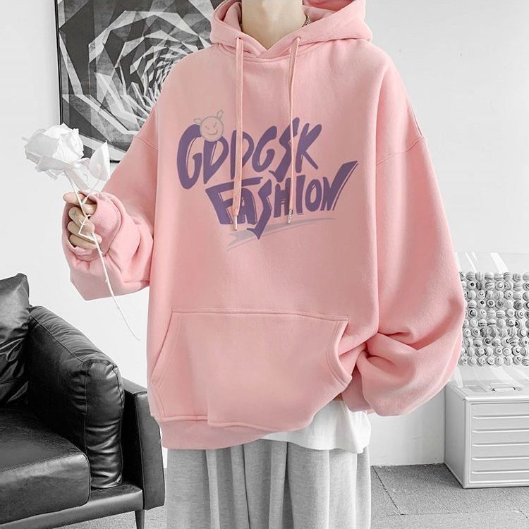 Felpa da uomo autunno stile americano alla moda versatile ampia studente Ins elegante manica lunga con cappuccio giacca in pile 12_voghion.com