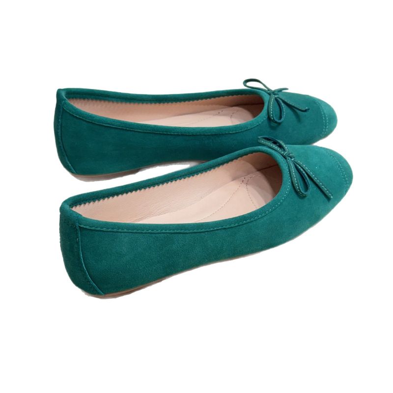 Dongguan Foreign Trade Sheepskin Ballet Candy Color Flat For Women 25 New Sole Soft Surface Comfortable Casual Women's_voghion.com