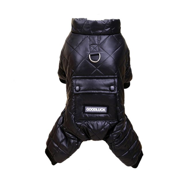 Warme Hundekleidung für den Winter, für kleine und mittelgroße Hunde, Katzen-Overall, wasserdichte Haustierjacke, Mantel für Chihuahua, Yorkie, Mopse, von PawParty Store_voghion.com