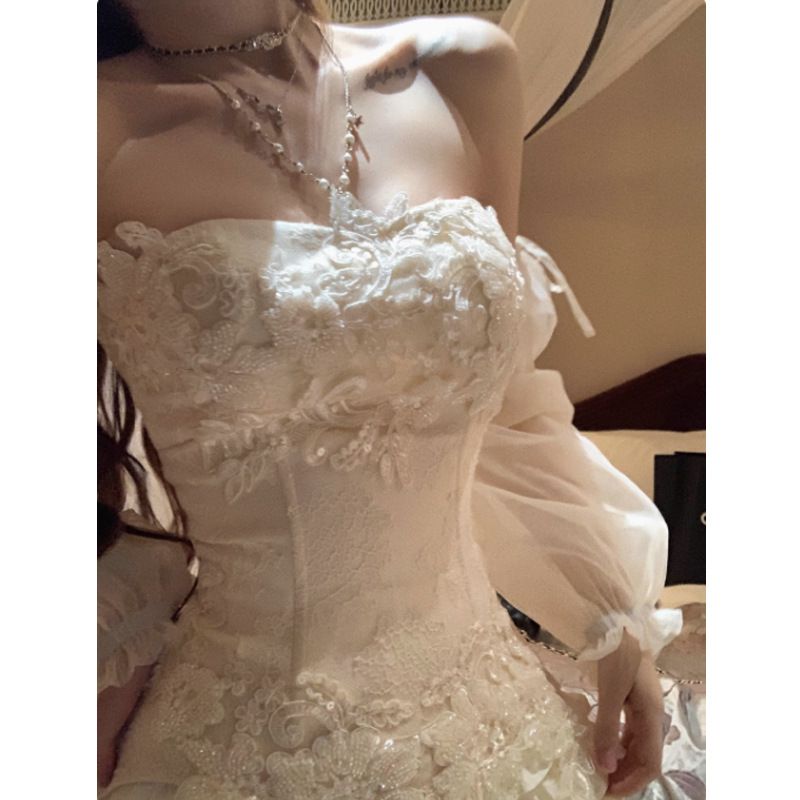 Korzet s dvojitým květinovým vzorem ve starožitném stylu s žakárovou výšivkou a korálky, rybí kost, krajkový stojáček, zeštíhlující, krátký top s podvazky_voghion.com