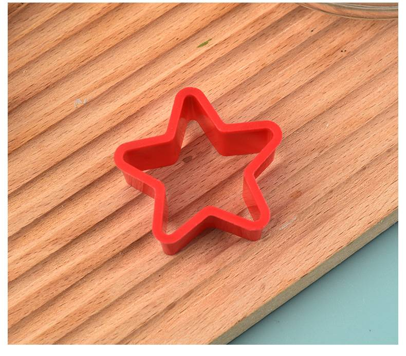 Set van 6 kunststof koekjesvormpjes, creatieve doe-het-zelf koekjesvormen voor thuiskeuken bakgereedschap_voghion.com