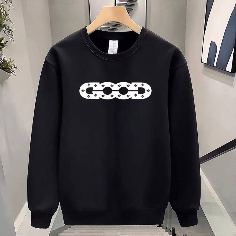 FW25 Matching Couple Cotton Crew Neck Sweatshirt - His & Hers_voghion.com