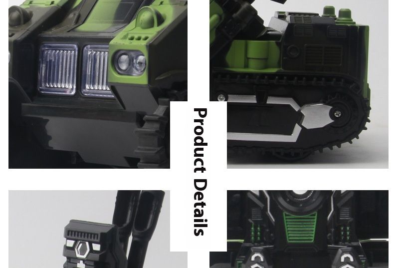 Tank Robot Toy – Electric Omnidirectional Vehicle With LED Lights & Music (No Remote, Gesture Control, STEM Learning, For Boys & Girls 4-6 Years)_voghion.com