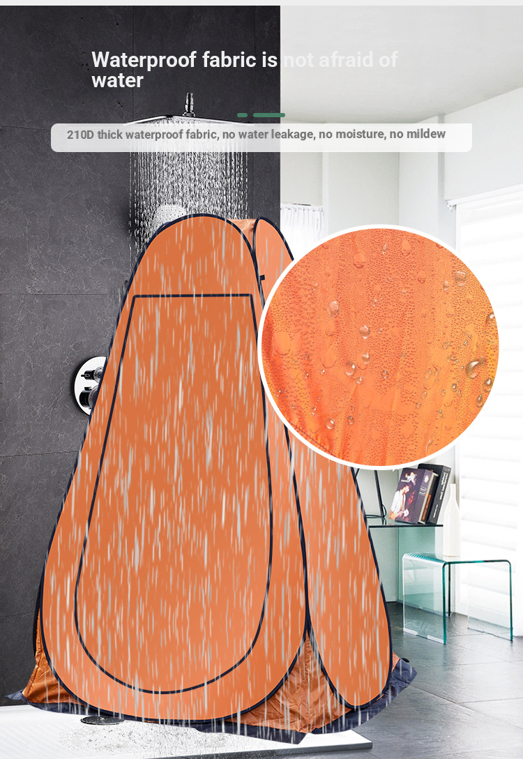 Tenda da bagno per esterni, tenda da campeggio, doccia, tenda da cambio, ispessita, calda, semplice, copertura per vasca, WC, esterno_voghion.com