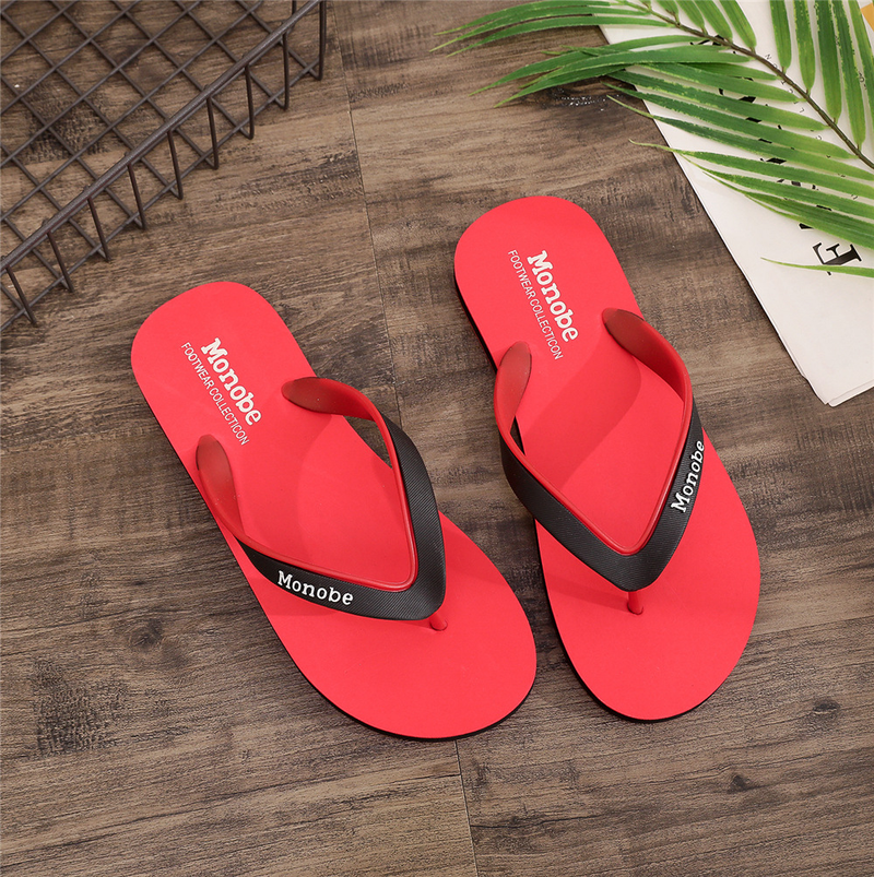 Ljetna gornja odjeća, neklizajuća i svestrana, moderne papuče s mekim potplatom u obliku riblje kosti za muškarce, novi stil, kopča za navlačenje_voghion.com