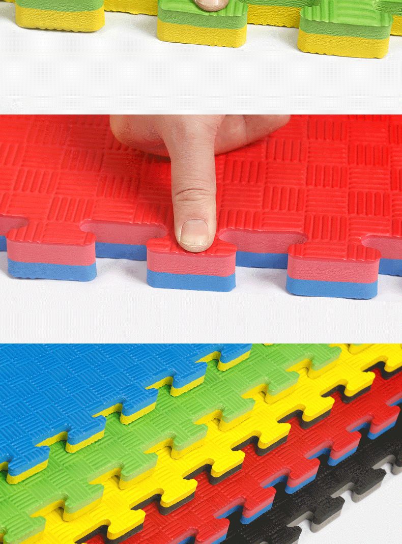 Schallisolierende, stoßdämpfende EVA-Bodenmatte für Fitnessstudios, professionell verdickt, geeignet für Heim- und Kampfsportarten_voghion.com