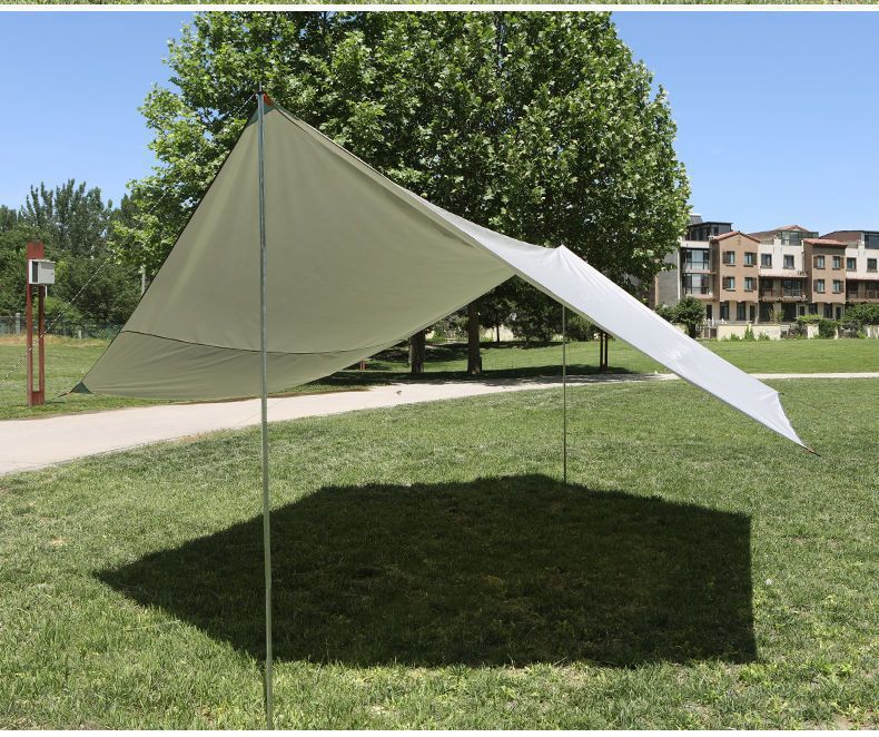 Tenda da campeggio per esterni con protezione UV, parasole, tettuccio impermeabile_voghion.com