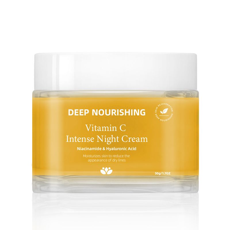 Vitamin C Night Moisturizing Improves Dullness And Repairs Acne Skin VC Cream_voghion.com
