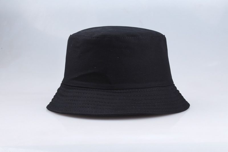 Unisex Personalized Fisherman Basin Fashion Flat Visor Sun Block Pure Cotton Round Hat_voghion.com
