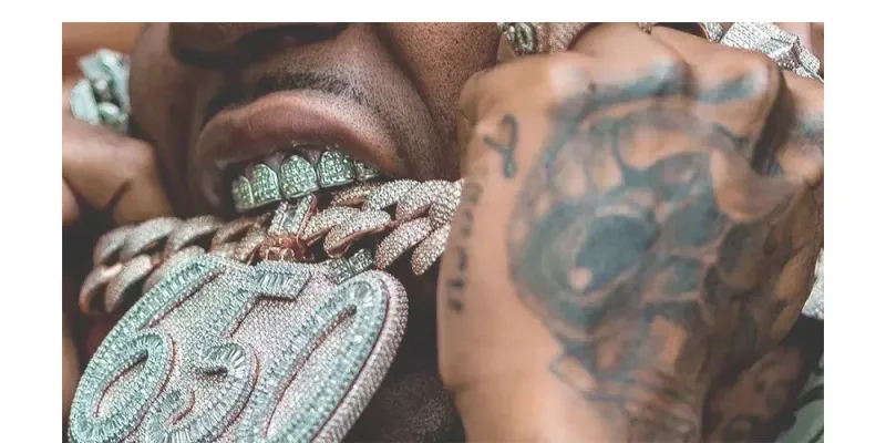 Rachelz Gold Silver DIY 26 Top Bottom Glossy Teeth Grilz Hip Hat Womens Jewelry Halloween Gift 241210_voghion.com