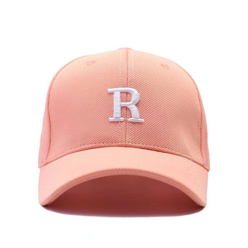 Baseball da esterno con lettere coreane, versatile, semplice e facile da indossare, con piccoli ricami, parte superiore profonda e curva_voghion.com