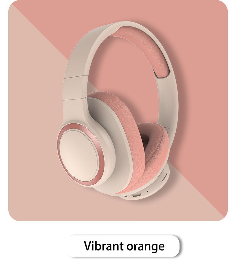 Cuffie over-ear wireless Bluetooth 5.3 P2962 - Bassi profondi, pieghevoli e multimodali (tipo C, TF/FM, oltre 8 ore di riproduzione, 5 colori)_voghion.com