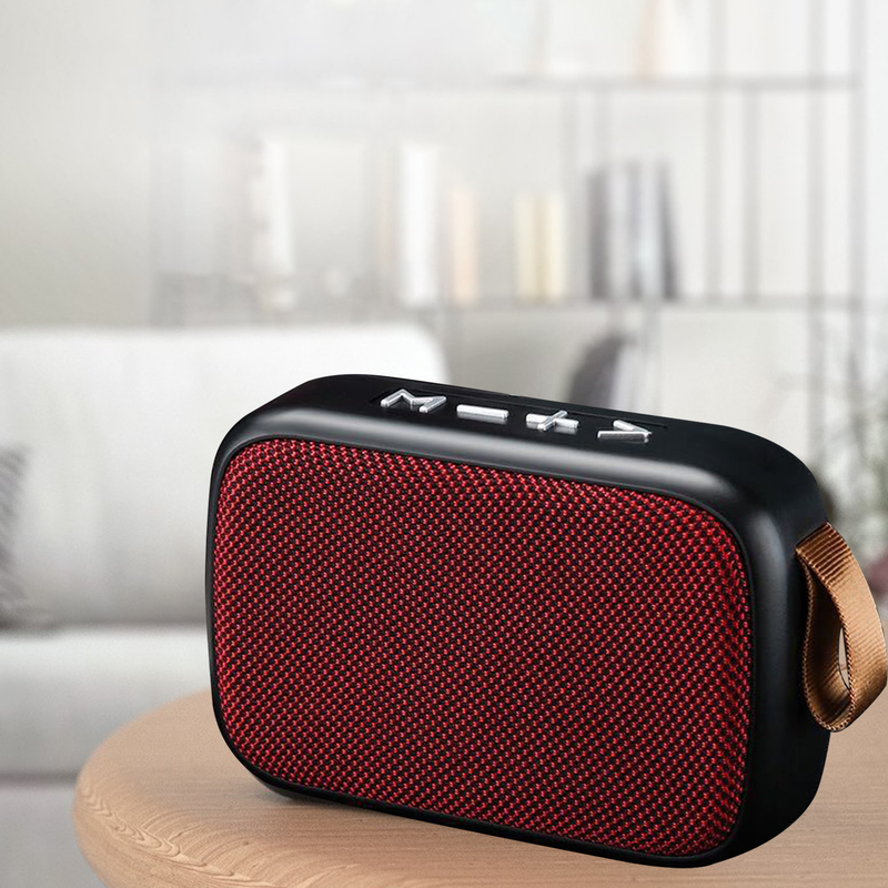 Przenośny głośnik bezprzewodowy Mini G2 6D Bass kompatybilny z Bluetooth 4.2 z gniazdem karty USB TF Głośnik niskotonowy dla_voghion.com