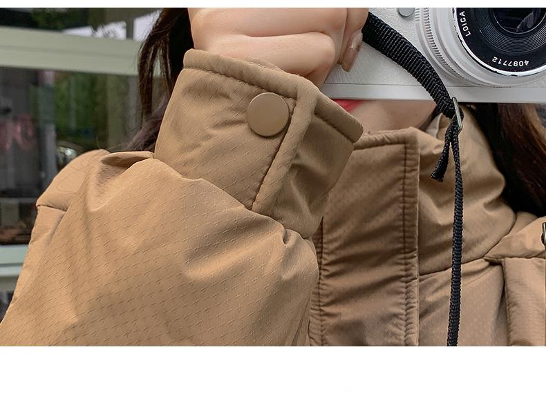 Nuovo piumino da donna di 24 anni, corto e corto, giacca in cotone versione coreana, giacca con cappuccio per studenti dalla vestibilità ampia_voghion.com