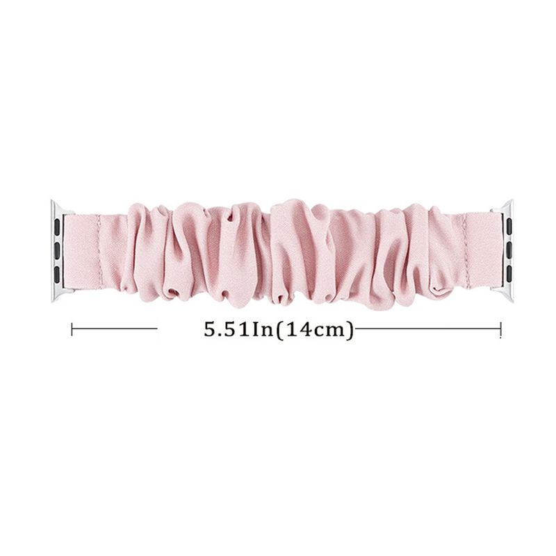 Scrunchie-band voor IWatch-band 44 mm 40 mm 42 mm 41 mm 38 mm 45 mm 49 mm Ultra Nylon Solo Loop-armband IWatch Dames 8 7 6 5 4 SE_voghion.com