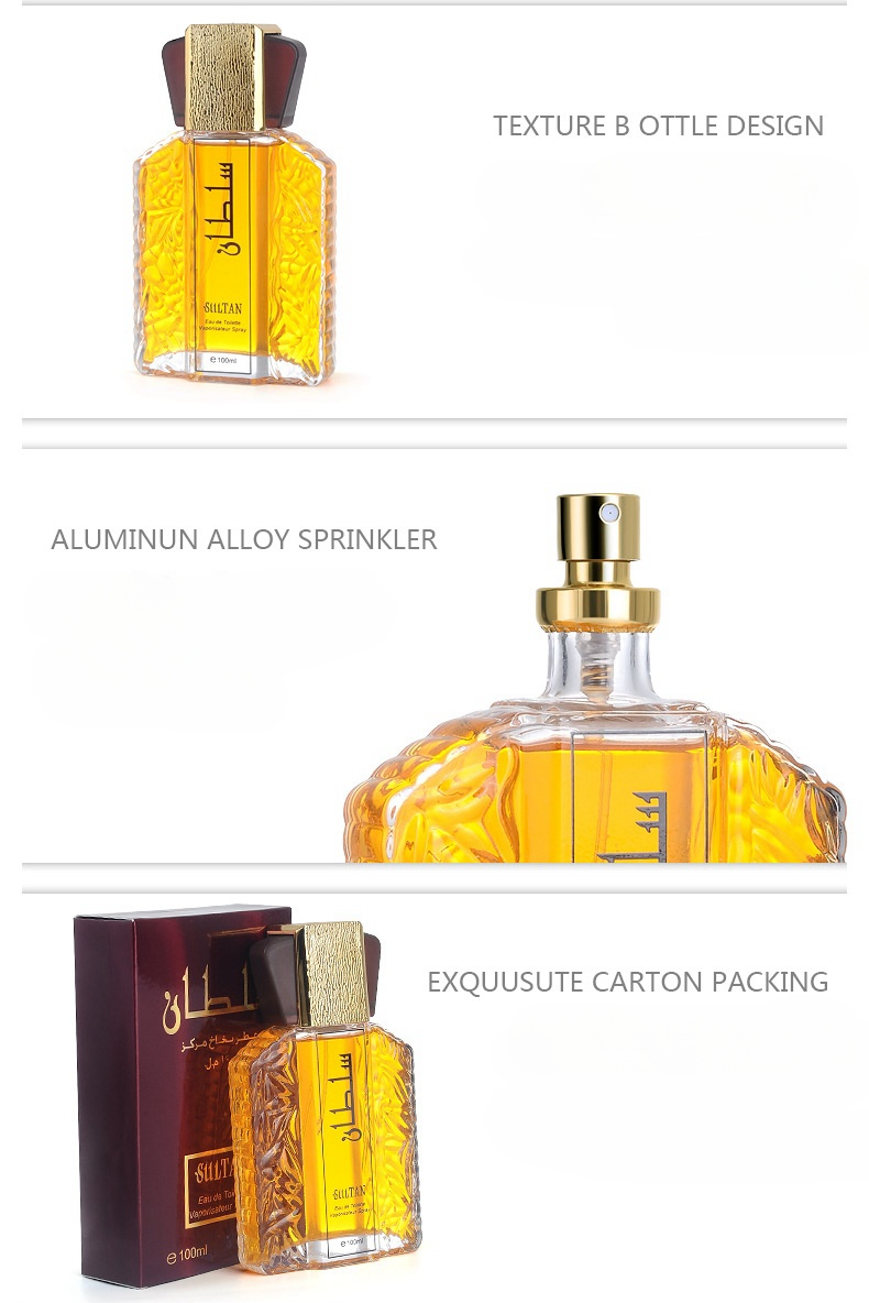 Fragrância de nicho Perfume masculino estilo árabe 100ML Fragrância duradoura Charm Fragrância masculina do Oriente Médio Fragrância_voghion.com