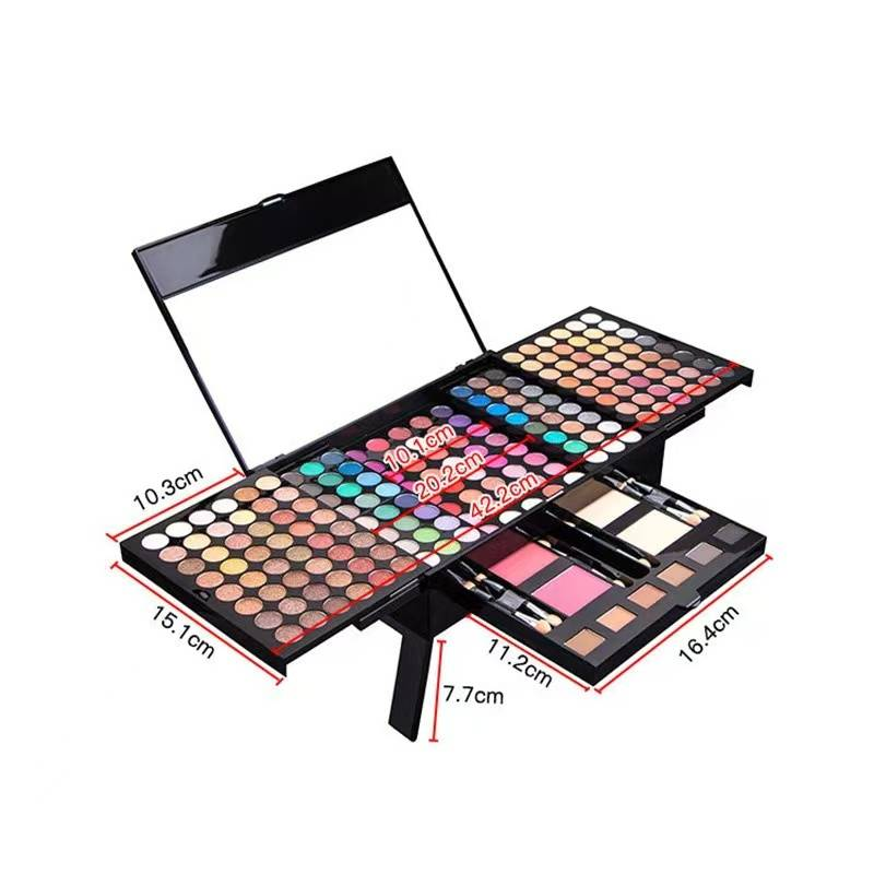 Hislaves Lidschatten-Palette, wasserdicht, langlebig, kosmetisch, multifunktional, Make-up-Lidschatten-Paletten-Sets für Party-Multi_voghion.com