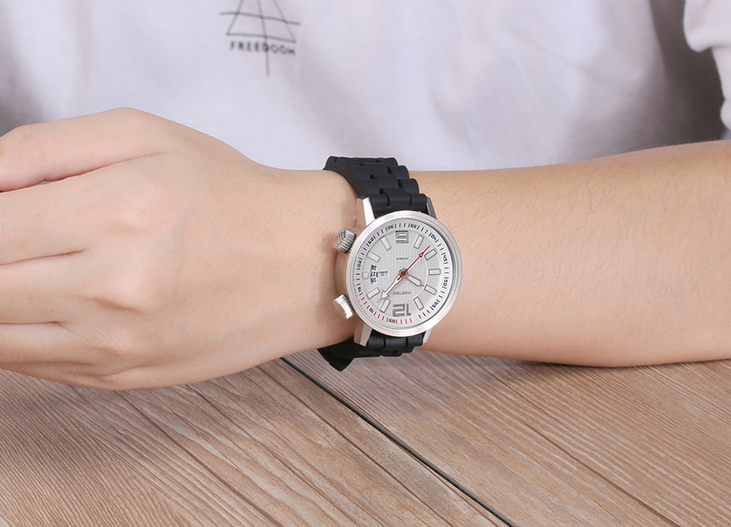 BERNY Automatic Dive Watch For Men Sport Casual 20ATM Waterproof Mechanical Watch With Day Date Super Luminous Silicone Strap Sapphire Wristwatch_voghion.com