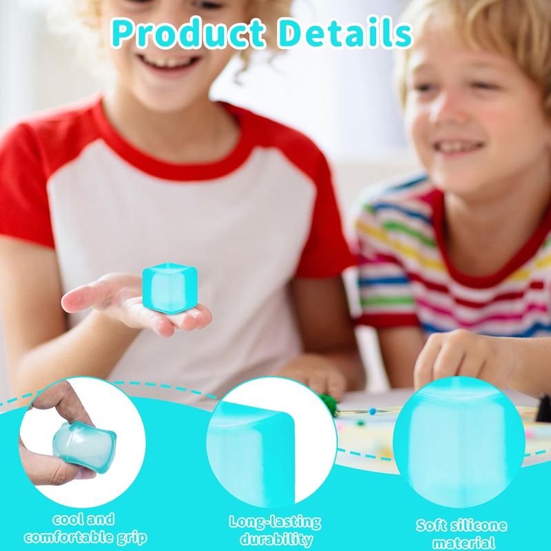 Nice Cube Squeeze Toys Taba Squishy Squishy Cubes Ice Cube Fidget Toy Sensory Fidget Toys Stress Cube Anxiety Relief For Kids And Adults_voghion.com