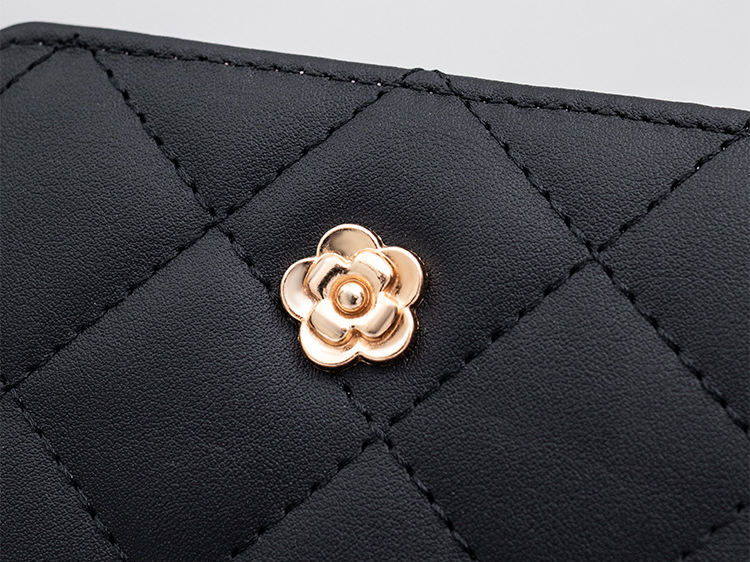 Portemonnee met rozenreliëf voor dames - Elegante kleine crossbody-kaarthouder met multi-slot-ontwerp (geïnspireerd modeaccessoire)_voghion.com
