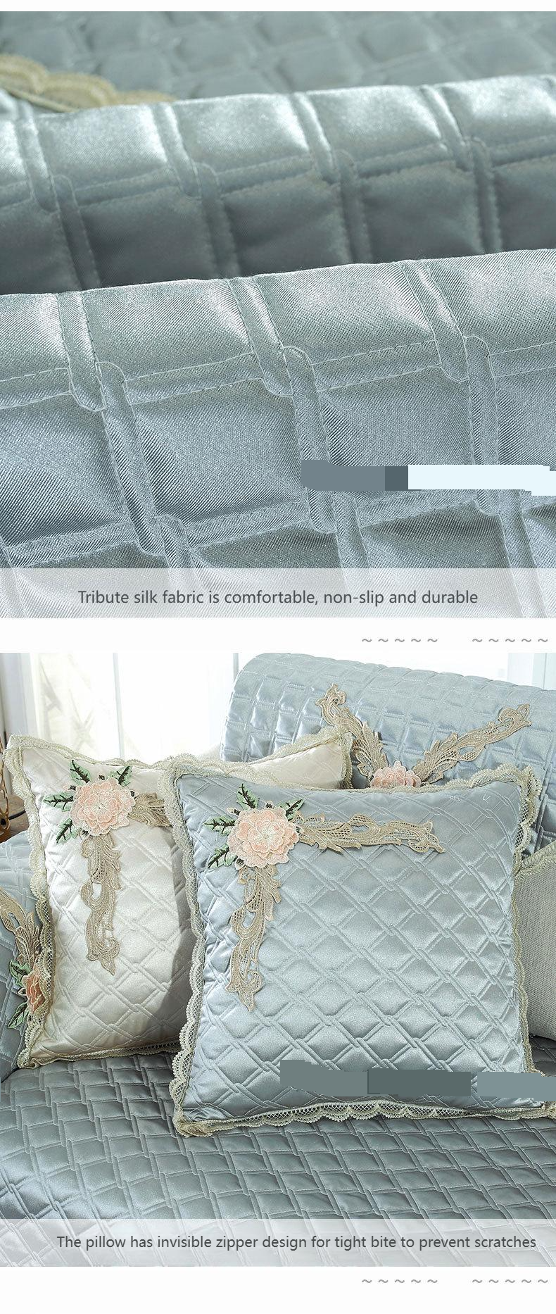 Sofa Cushions Fabrics Four Seasons Universal Simple High End Modern Sofa Cover Towel_voghion.com
